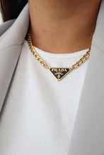 Load image into Gallery viewer, Prada black necklace
