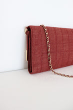 Load image into Gallery viewer, Chanel denim square quilted bag with chain
