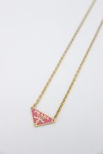 Load image into Gallery viewer, Prada pink mini neckace
