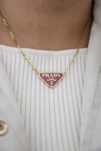 Load image into Gallery viewer, Prada pink necklace
