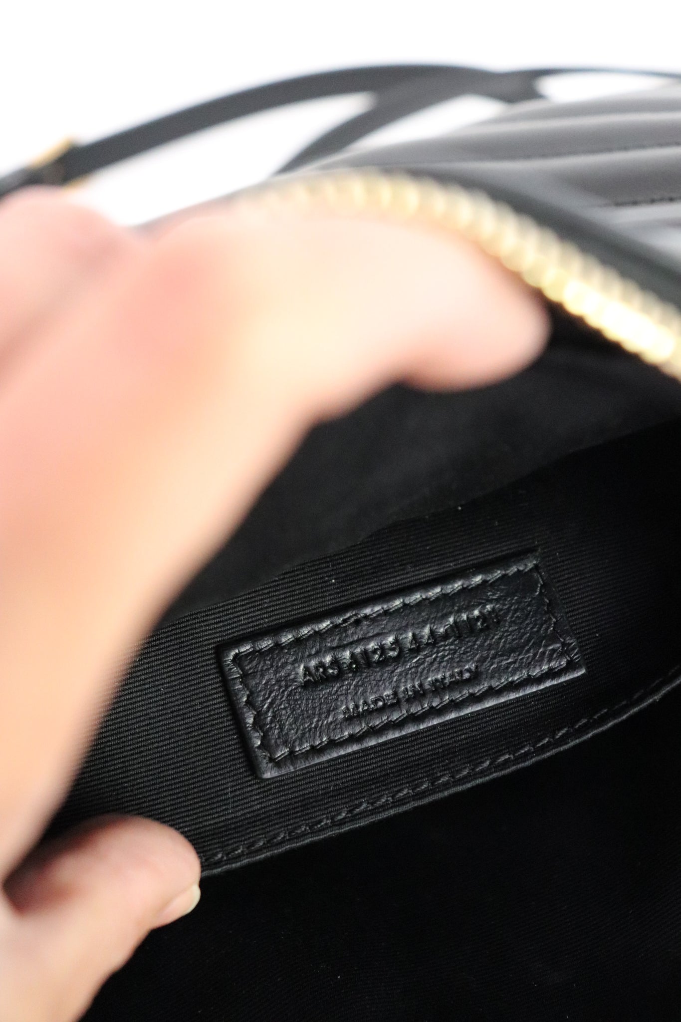 Shop authentic Saint Laurent Quilted Lou Camera Bag at revogue