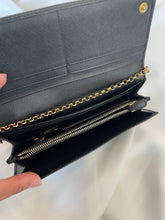 Load image into Gallery viewer, Black Prada Saffiano wallet
